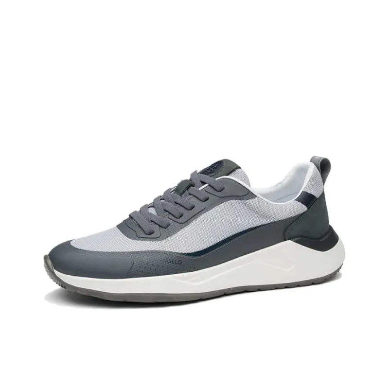 SAINT ANGELO Low Top Casual Shoes Men's Gray Blue-0