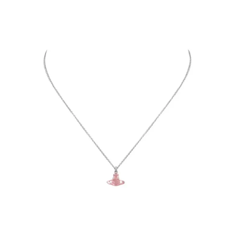Vivienne Westwood Brass Necklaces Women's Neon Pink-1