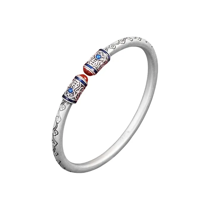 UZIID 999 Fine Silver Bangles Unisex-6