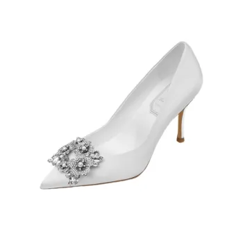 Houseofavenues Slim Heel High Heels Women's White