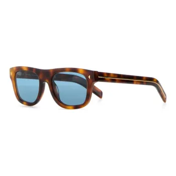 PRADA Irregular Shape Sunglasses Men's Tortoiseshell