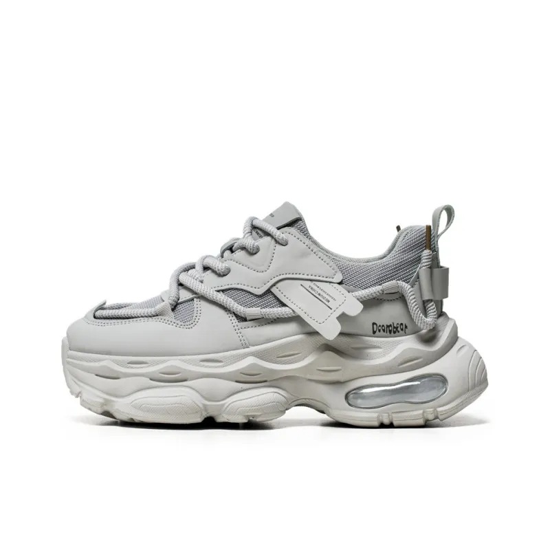 Budding Bear Slip-Resistant Breathable Lightweight Height Increasing Low-Top Chunky Sneakers Men's-5