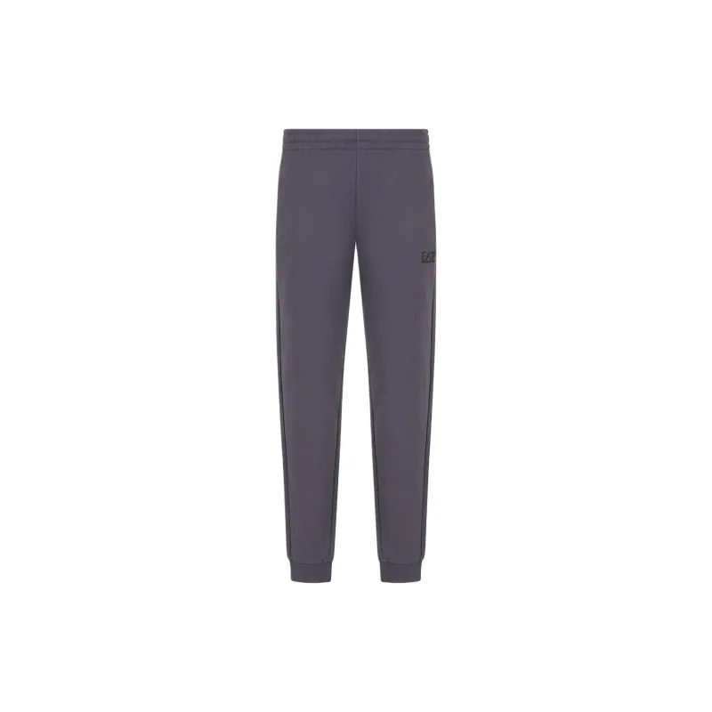 EMPORIO ARMANI EA7 Knitted Sports Pants Men's Gray-0