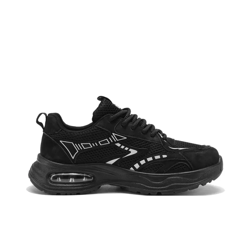 QINBU Cushioned Slip-Resistant Abrasion-Resistant Low-Top Casual Running Shoes Men's-1