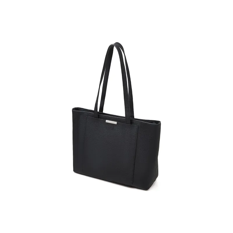 Old Man's Head Synthetic Leather Tote Bag Shoulder Bag Regular Women's Black/elephant Grey/brown-13