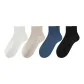 4 Pack (B-Black+Blue+Khaki+White)