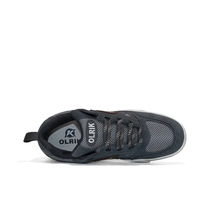 OLRIK x STANAIR Anti Slip Wear Resistant Low Top Skateboard Shoes-15