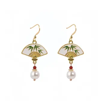 FEO Faux Pearl Earrings Women's
