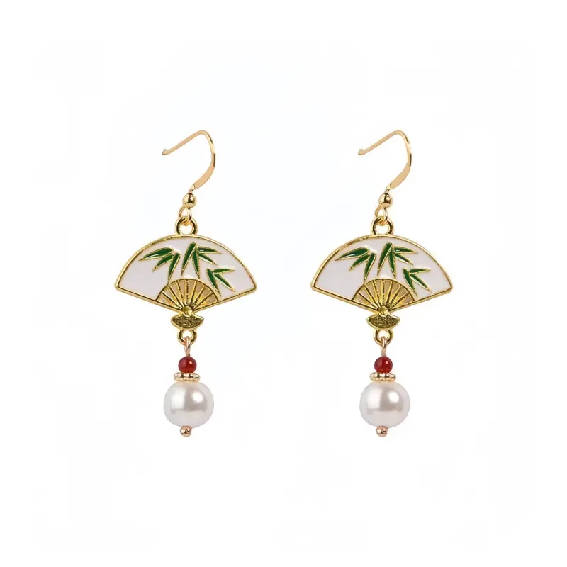 FEO Faux Pearl Earrings Women's-0