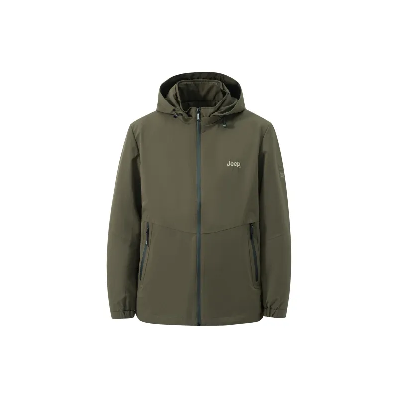 Jeep Jackets Coats Unisex Blue Gray Green-8