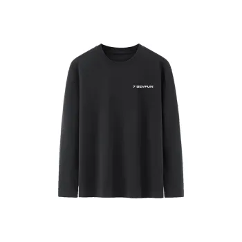 7 SEVFUN Undershirts Unisex Black