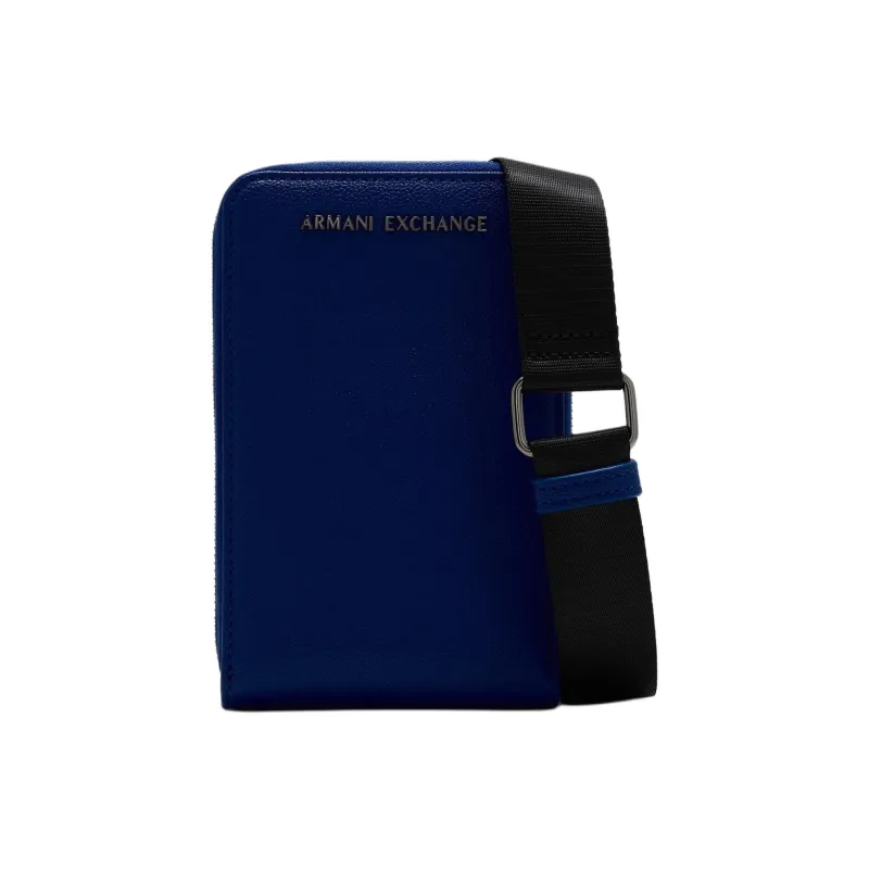 ARMANI EXCHANGEAE Polyester Cell Phone Pouch Men's Dark Blue-0