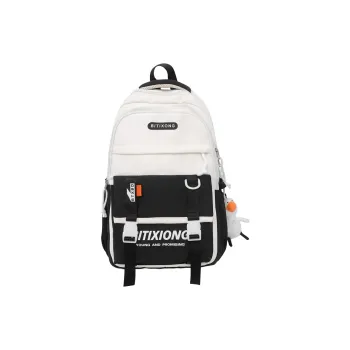 PAIBLOKS Nylon Backpack Unisex Multicolor