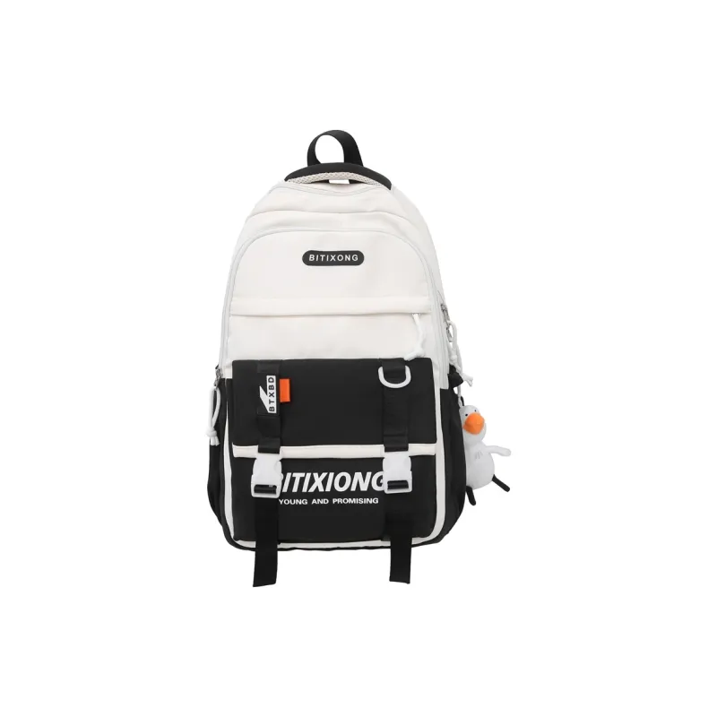 PAIBLOKS Nylon Backpack Unisex Multicolor-0