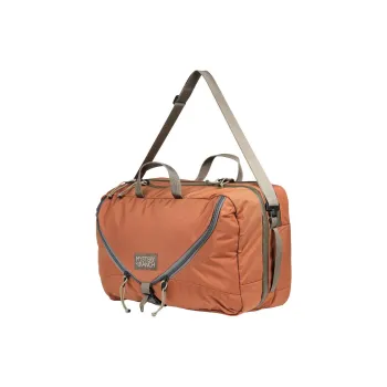 MYSTERY RANCH Nylon Briefcases Shoulder Bag Crossbody Bag Unisex Red Brown