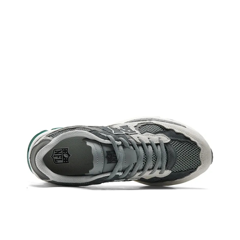 NFL Runner Height Increasing Wear Resistant Breathable Slip Resistant Low Top Casual Running Shoes Unisex Dark Gray-3