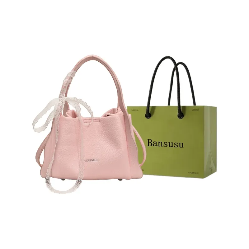 Bansusu PU Handbag Regular Women's White/Pink/Silver/Blue/Black-5