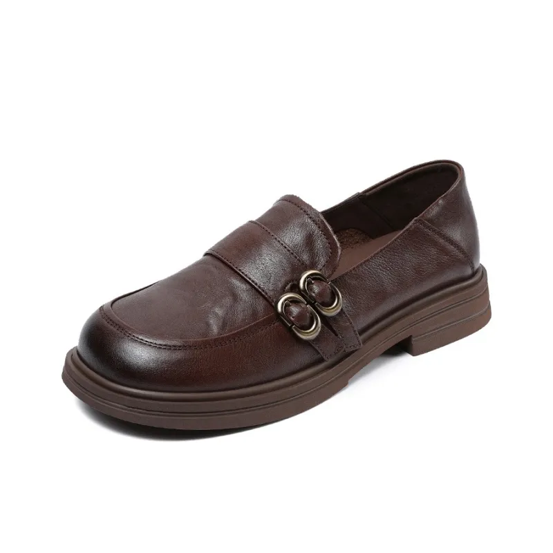 Devanro Loafers Women's Brown-5