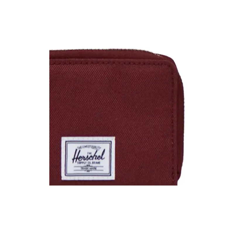 Herschel Recycled Fabric Wallet Unisex Dark Red-3
