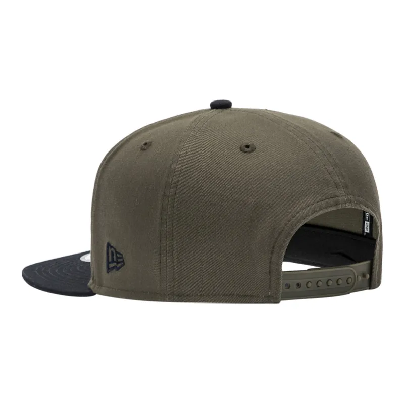 New Era Cotton Baseball Caps Unisex Olive Green-2