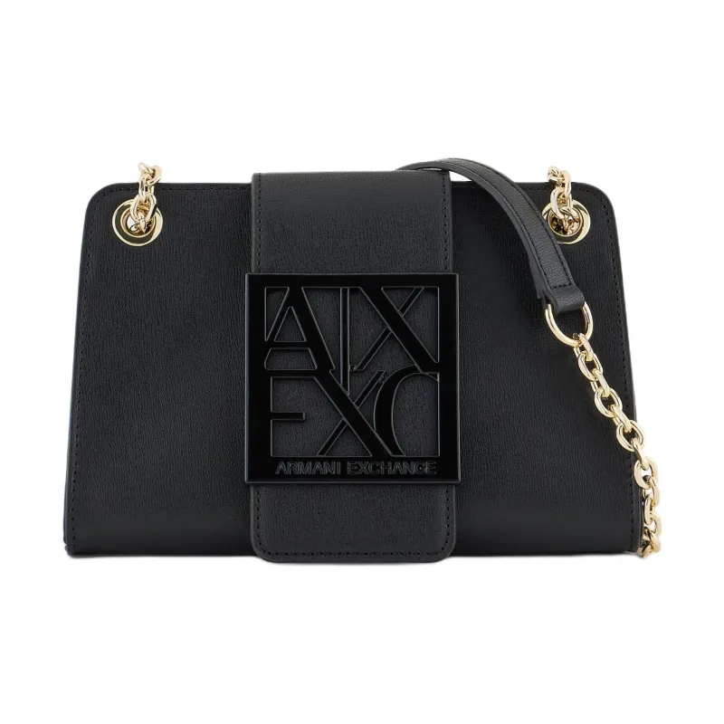 ARMANI EXCHANGEAE Polyurethane Shoulder Bag, Crossbody Bag Mini Women's Black-0