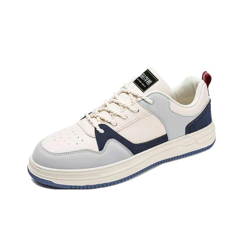 Budding Bear Anti Slip And Wear Resistant Lightweight Height Increasing Low Top Skateboard Shoes Men's Box-16