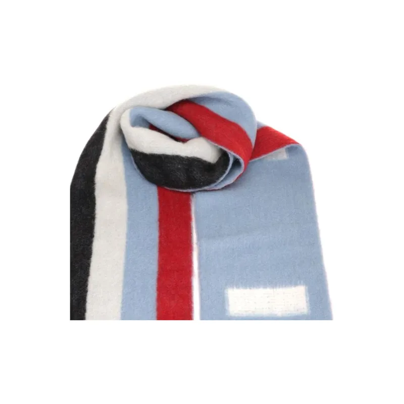 MARNI Wool Polyamide Alpaca Mohair Knit Scarves Women's Multicolor-1