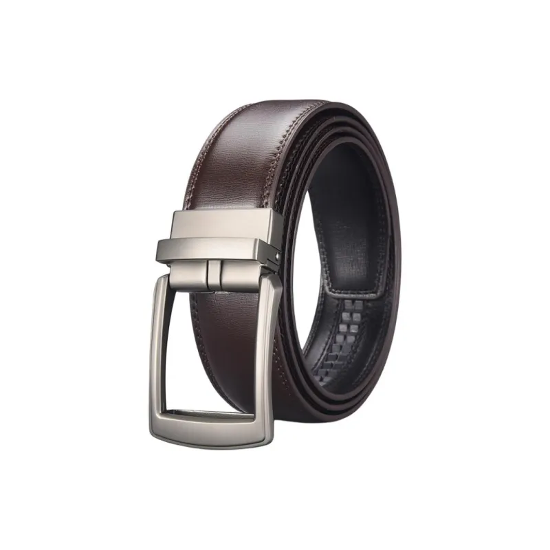 Yamaichi Maru Double-Layered Coated Cow Leather Leather Belts Men's Width: 3.5cm-3