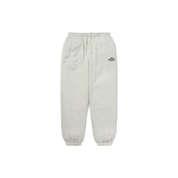 Thisisneverthat Knitted Sweatpants Unisex Light Gray