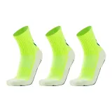Crew Sock Glue Soccer Socks, Neon 3 Pack