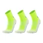 Crew Sock Glue Soccer Socks, Neon 3 Pack