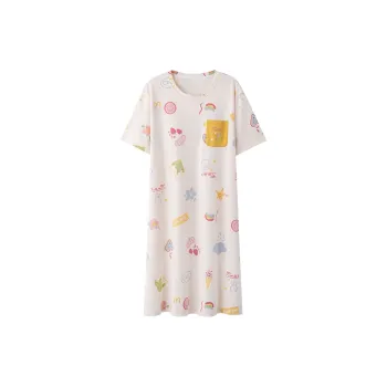 Shivs Nightgown Women's Beige Apricot
