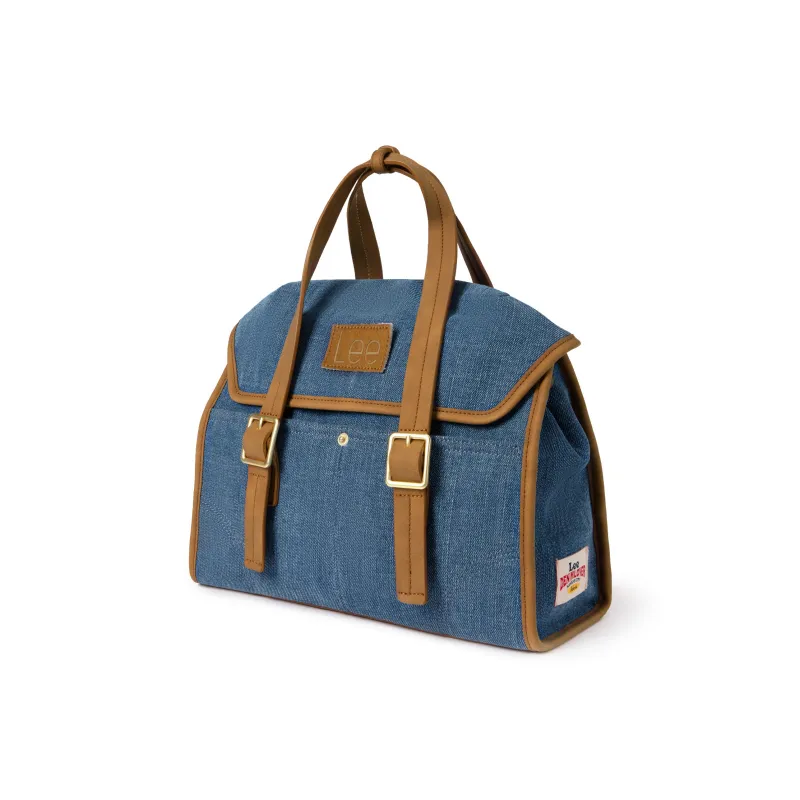 Lee Canvas Backpack Regular Unisex Classic Denim Blue-0