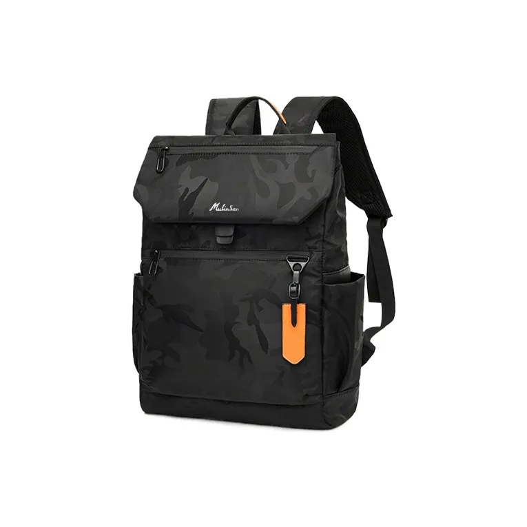Mulinsen Oxford Backpack Laptop Bag Regular Unisex Black/Gray/Camouflage/Green-5