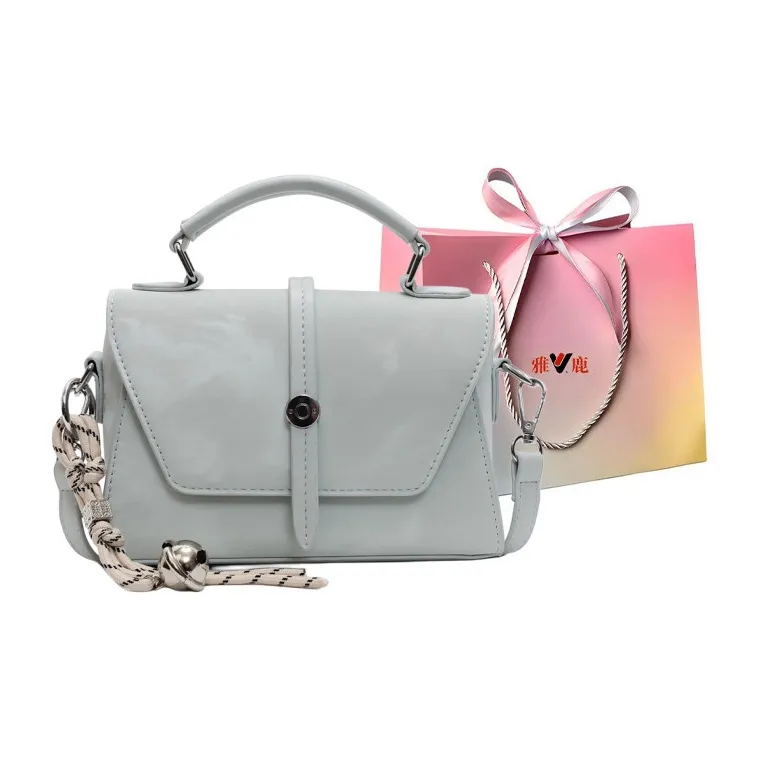 Yalu PU Shoulder Bag, Crossbody Bag, Handbag Women's Black/Pink/Ecru/Blue/Silver-21