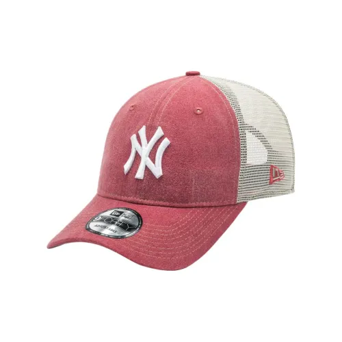 New Balance 100% Cotton, Polyester Baseball Caps Unisex Red