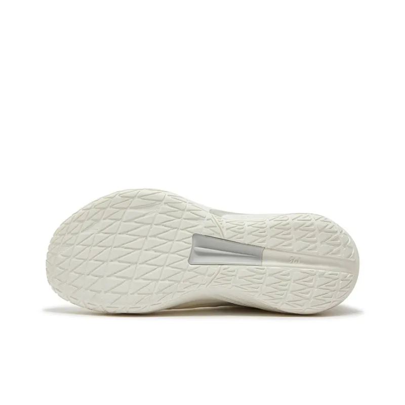 361° Cushioning Anti Slip And Wear Resistant Support Rebound Low Top Basketball Shoes Men's White Gray-4