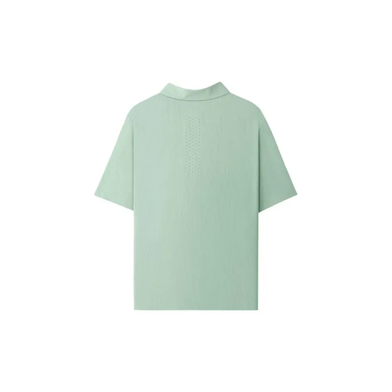 Skechers SKECHLUXE SS25 Polo Shirt Men's Iceberg Green-1