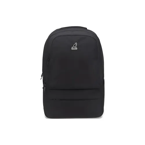 KANGOL Nylon Backpack Unisex Black