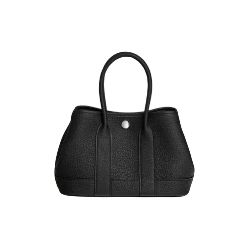 HERMES NEO GARDEN 23 Canvas With Leather Shoulder Bag Crossbody Bag Handbag Mini Women's 89 Noir Black