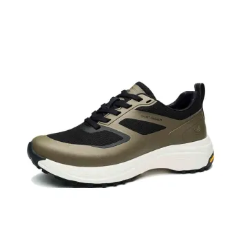 SAINT ANGELO Slip Resistant Low Top Casual Shoes Men's Green Black