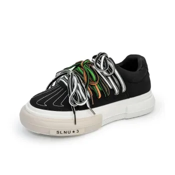 SLNU 3 Coverage Slip Resistant And Abrasion Resistant Low Top Skateboard Shoes Men's