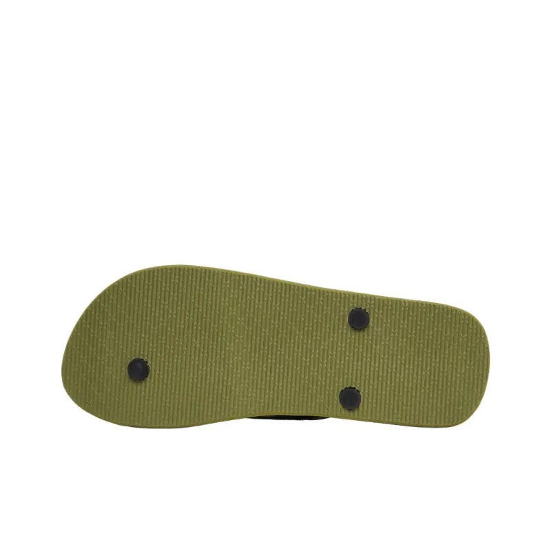 Oakley Quiet, Odor Resistant, Slip Resistant Flip Flops Unisex Dark Green-4