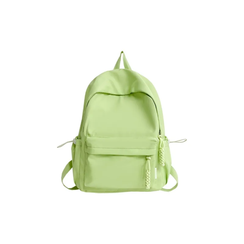 KAMLUI Nylon Backpack Regular Unisex White/Pink/Green/Black/Yellow-14