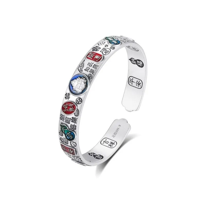 Golden Kite S999 Fine Silver Sterling Silver Bracelets Women's-0