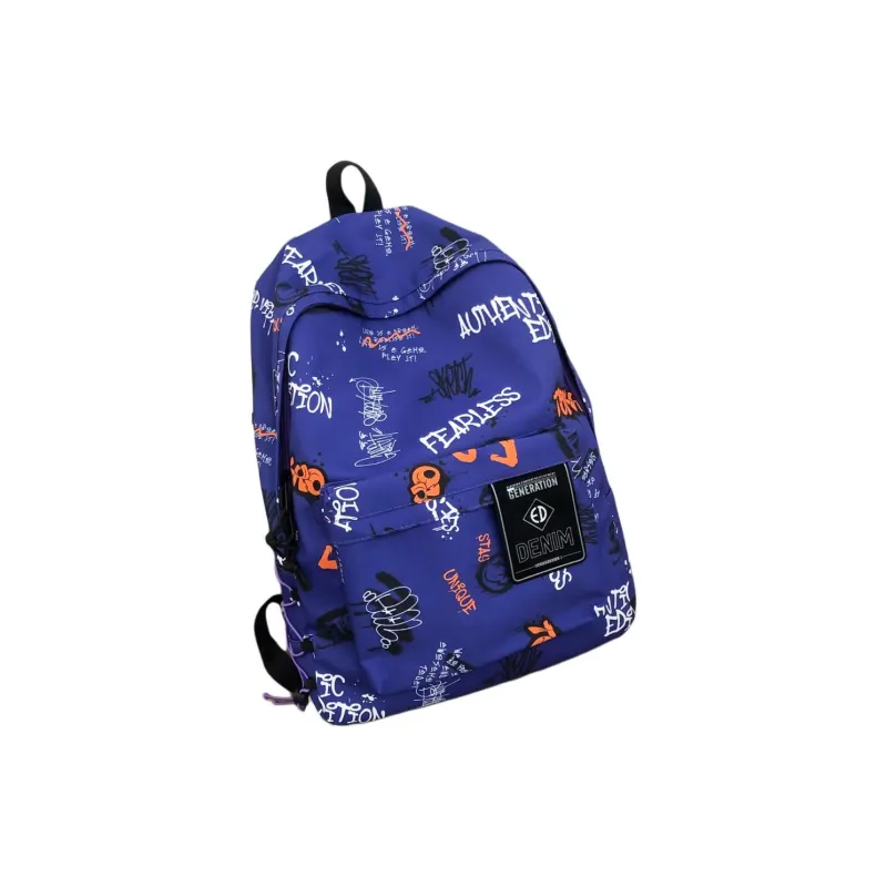 URBAN FOREST Nylon Backpack Unisex Multicolor-5