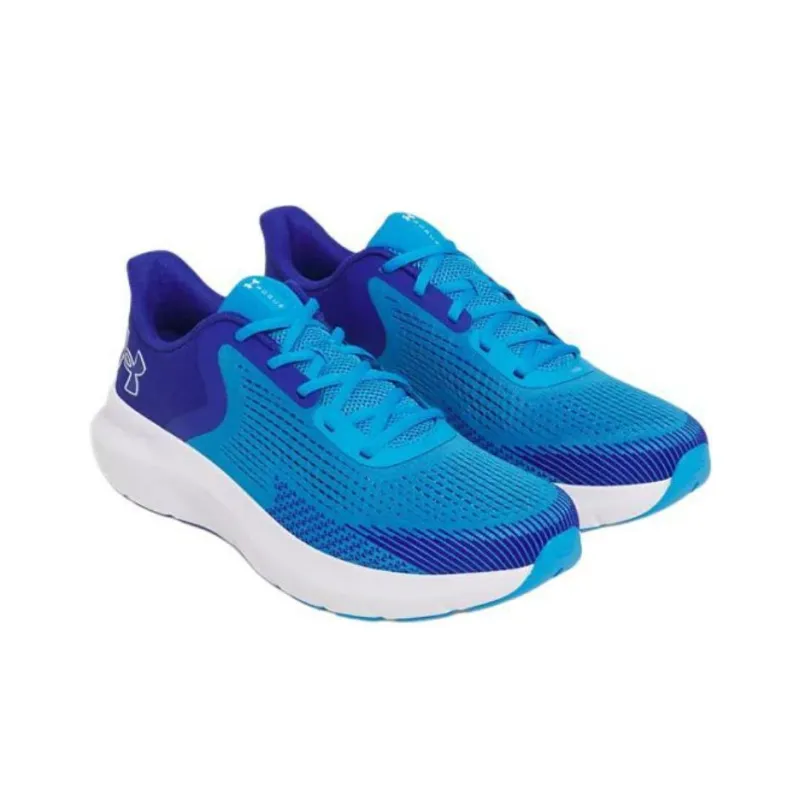 Under Armour Charged Rogue 5 Slip Resistant And Breathable Low Top Casual Running Shoes Men's Blue-3