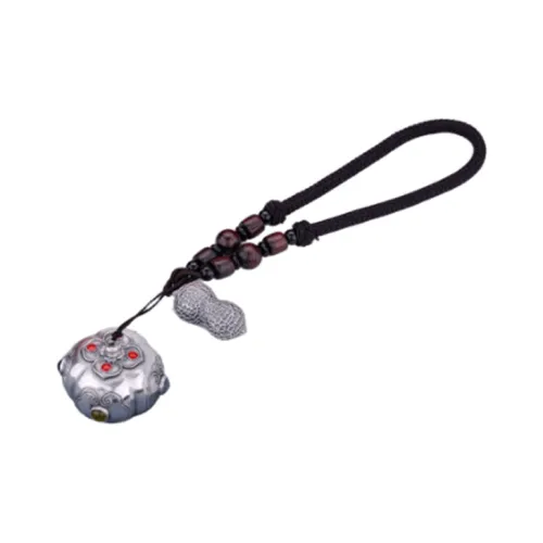 QINGFU 999 Fine Silver Handlebar Piece Unisex