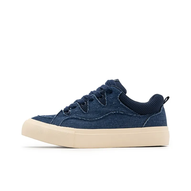 N6K8 Anti Slip Wear Resistant Low Top Skateboard Shoes Men's-1
