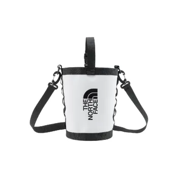 THE NORTH FACE Fabric Bucket Bags One Shoulder Handbags Unisex Snow Peak White